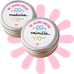 Bálsamo labial Me Quiero Mucho, aroma fresa o vainilla